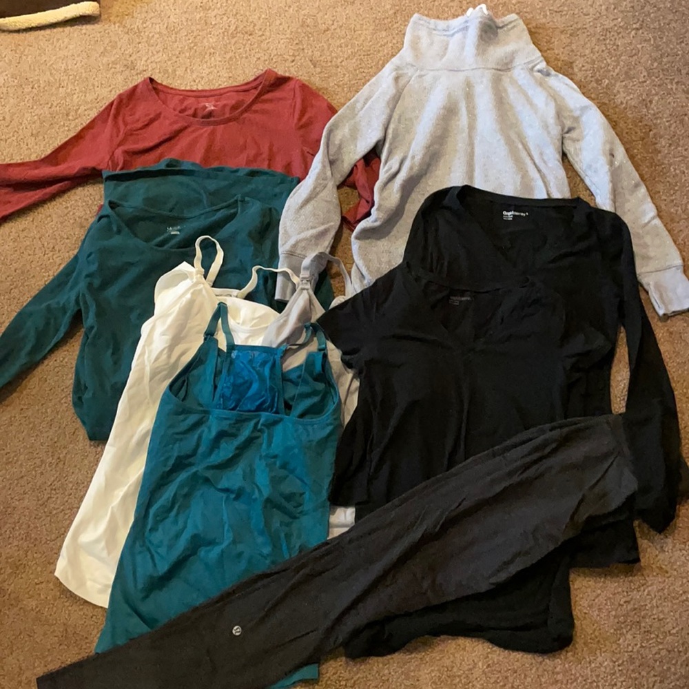 Maternity bundle! Gap, Isabel, Lululemon